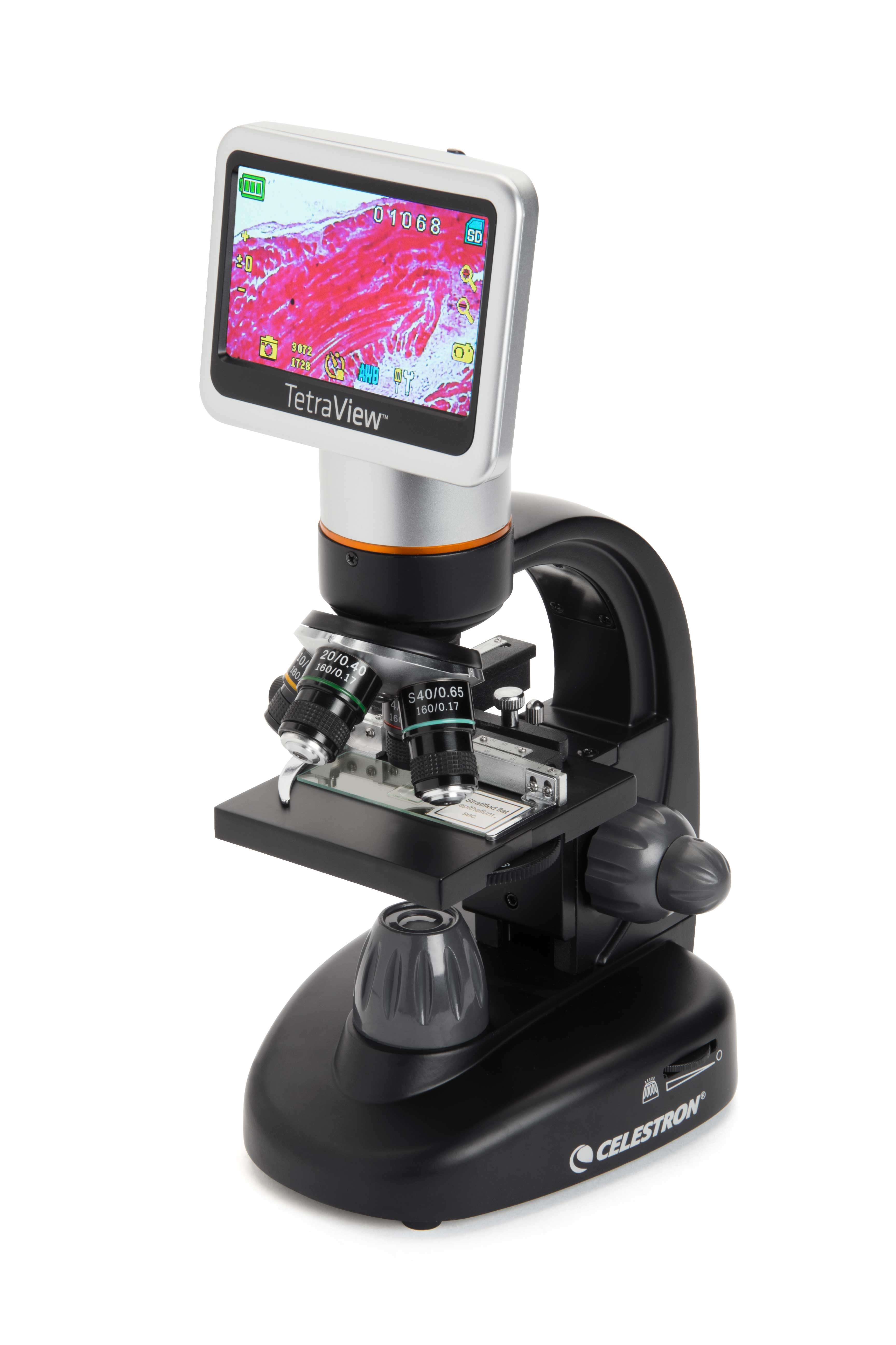 Tetraview Digitales LCD-Mikroskop