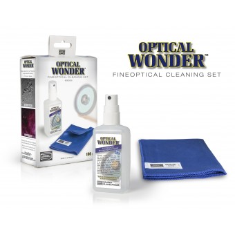Optical Wonder™ Set (Tuch und Reinigungsflüssigkeit)